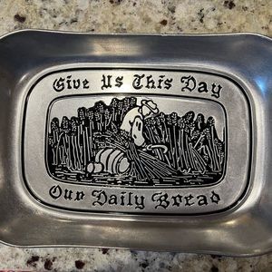 Wilton Armtale Give Us This Day Serving Bread Tray